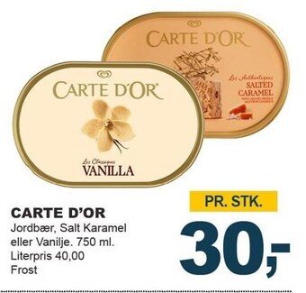 Let-Køb Carte d'or tilbud