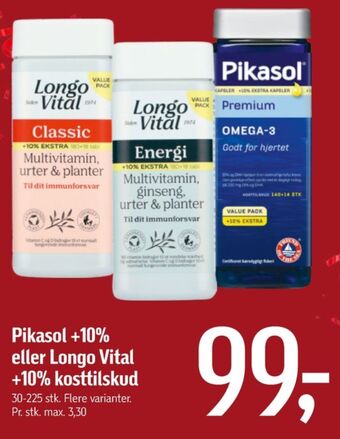 Føtex Pikasol fiskeolie tilbud