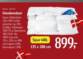 Føtex Royal arctic dyne tilbud