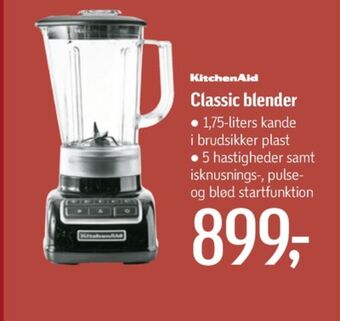 Kitchen aid blender