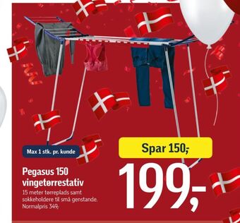 Føtex Leifheit tørrestativ tilbud