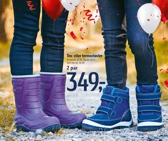 Føtex Vrs kids børnestøvler tilbud