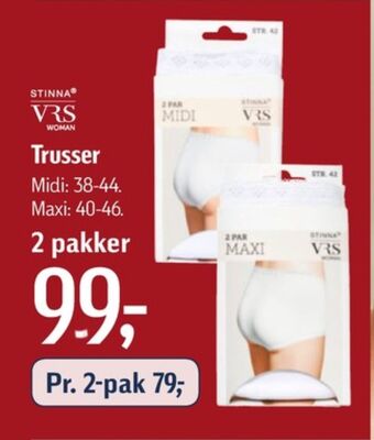 Føtex Vrs woman trusser tilbud