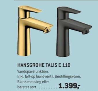 XL-BYG Hansgrohe håndvaskarmatur tilbud