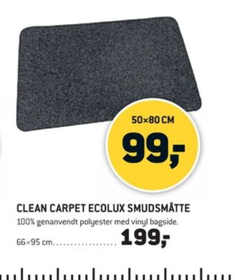 XL-BYG Clean carpet dørmåtte tilbud