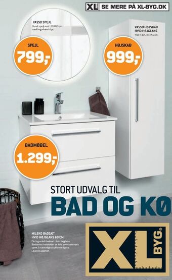 XL-BYG Vasso højskab tilbud