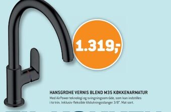Hansgrohe køkkenarmatur