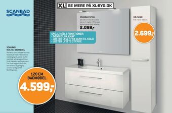 XL-BYG Scanbad spejl tilbud