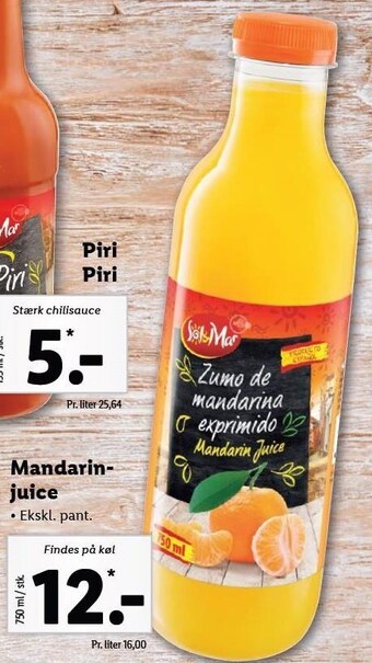Mandarin juice