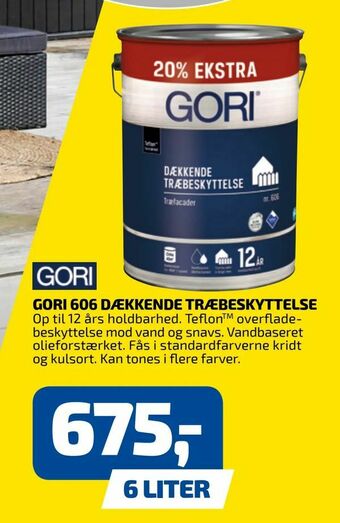 Davidsen Gori 606 dækkende træbeskyttelse tilbud