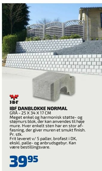 Davidsen Ibf danblokke normal tilbud