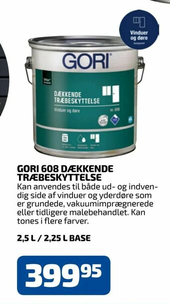 Davidsen Gori 608 dækkende træbeskyttelse tilbud