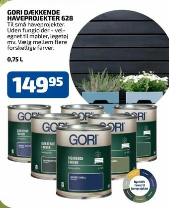 Davidsen Gori dækkende haveprojekter 628 tilbud