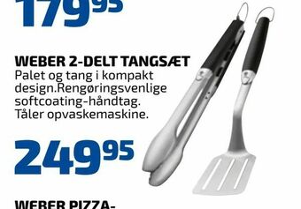 Weber 2-delt tangsæt