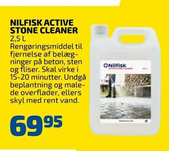 Davidsen Nilfisk active stone cleaner tilbud