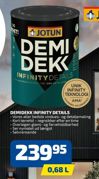 Demidekk infinity details