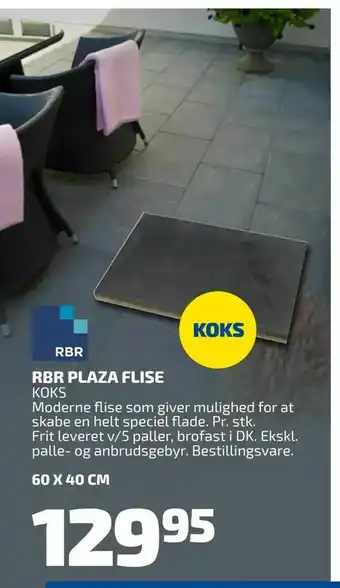 Davidsen RBR PLAZA FLISE tilbud
