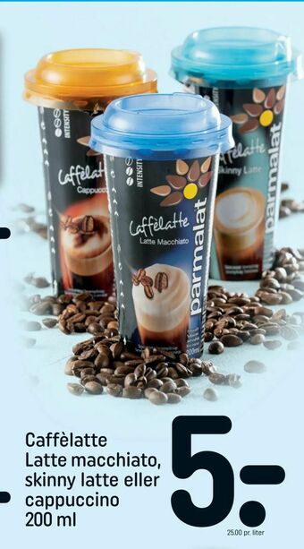 Caffèlatte Latte macchiato, skinny latte eller cappuccino