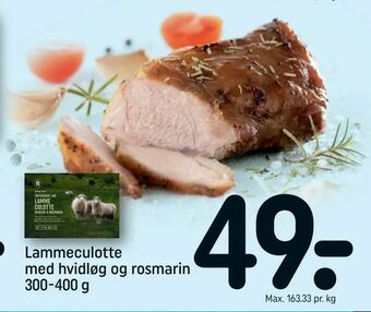 REMA 1000 Lammeculotte med hvidløg og rosmarin tilbud