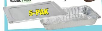 Harald Nyborg Alubakke XXL 5-pak tilbud