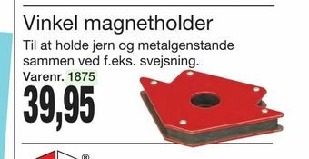 Vinkel magnetholder