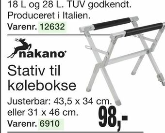 Harald Nyborg Stativ til kølebokse tilbud