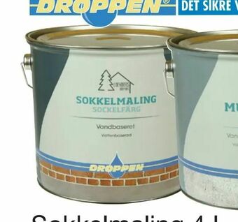 Harald Nyborg Sokkelmaling 4 L tilbud