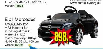 Harald Nyborg Elbil Mercedes tilbud