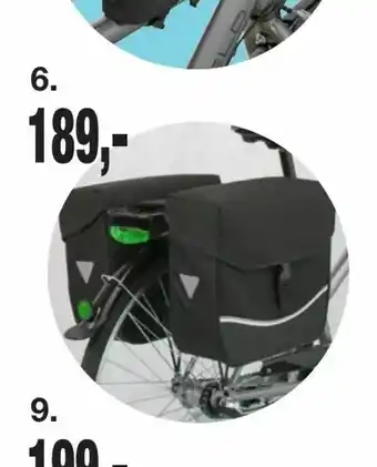 Harald Nyborg Cykeltaske 2 x 15 liter tilbud