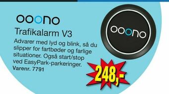 Harald Nyborg Trafikalarm V3 tilbud
