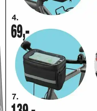 Cykeltaske til styr Large