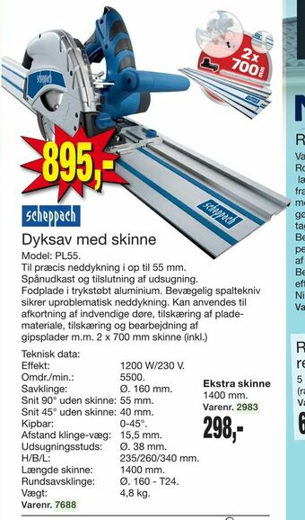 Harald Nyborg Dyksav med skinne tilbud