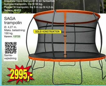Harald Nyborg SAGA trampolin tilbud