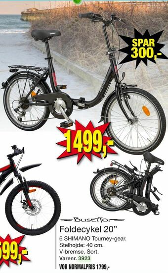 Harald Nyborg Foldecykel 20" tilbud