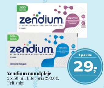 Dagli'Brugsen Zendium tandpasta tilbud