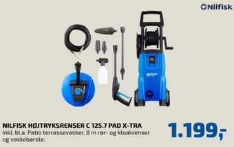 Davidsen Nilfisk højtryksrenser tilbud