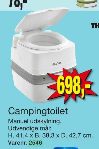 Harald Nyborg Campingtoilet tilbud