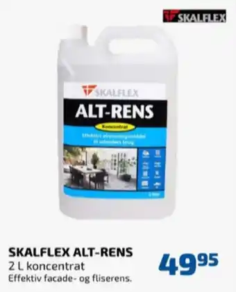 Skalflex facaderens