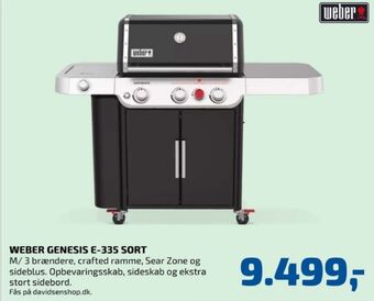 Davidsen Weber gasgrill tilbud