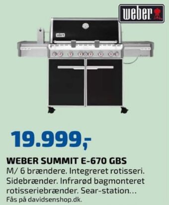 Davidsen Weber gasgrill tilbud