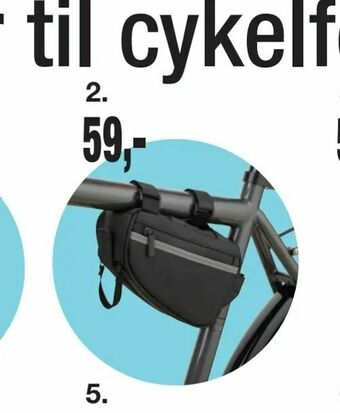 Harald Nyborg Cykeltaske til stel tilbud