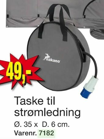 Harald Nyborg Taske til strømledning tilbud