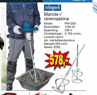 Harald Nyborg Blande-/ røremaskine tilbud