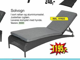 Harald Nyborg Solvogn tilbud