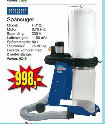 Harald Nyborg Spånsuger tilbud