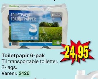 Harald Nyborg Toiletpapir 6-pak tilbud
