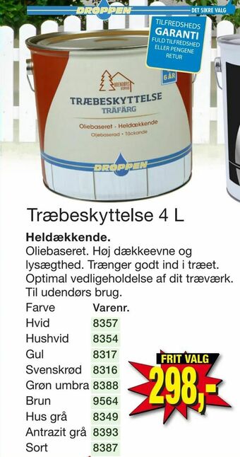 Harald Nyborg Træbeskyttelse 4 L tilbud
