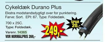 Harald Nyborg Cykeldæk Durano Plus tilbud