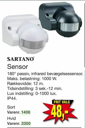 Harald Nyborg Sensor tilbud