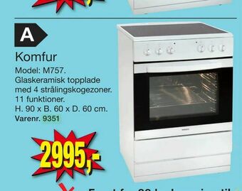 Harald Nyborg Komfur tilbud